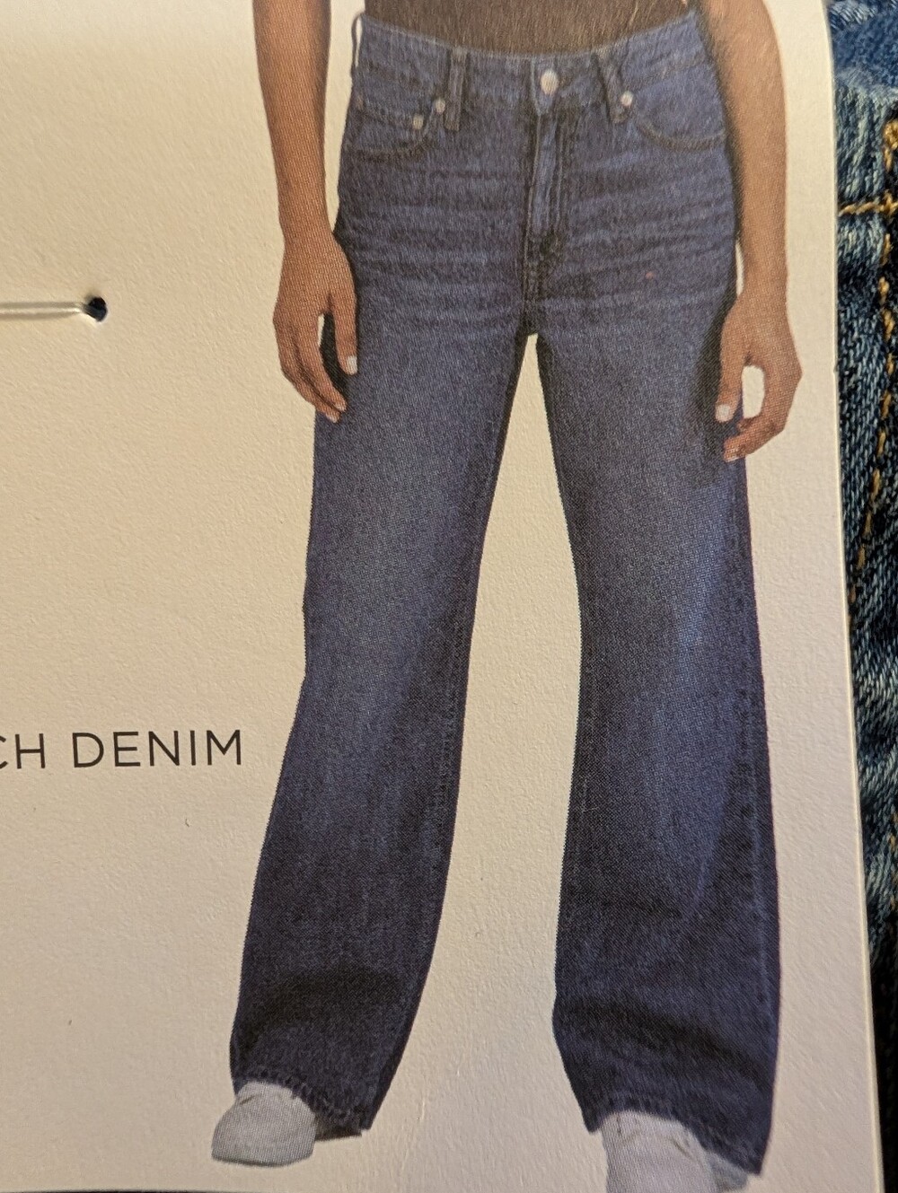 Aeropostale High Rise Wide Leg Dark Blue Jeans NWT Size 8